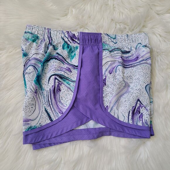 Athletic Works Running Shorts Reg Fit Lined Mid Rise Elastic Waist, SZ M - Picture 4 of 11